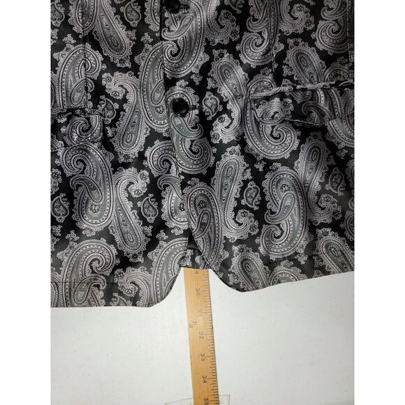 Montero Paisley Blazer Suit Jacket Sport Coat - Medium - Picture 4 of 10